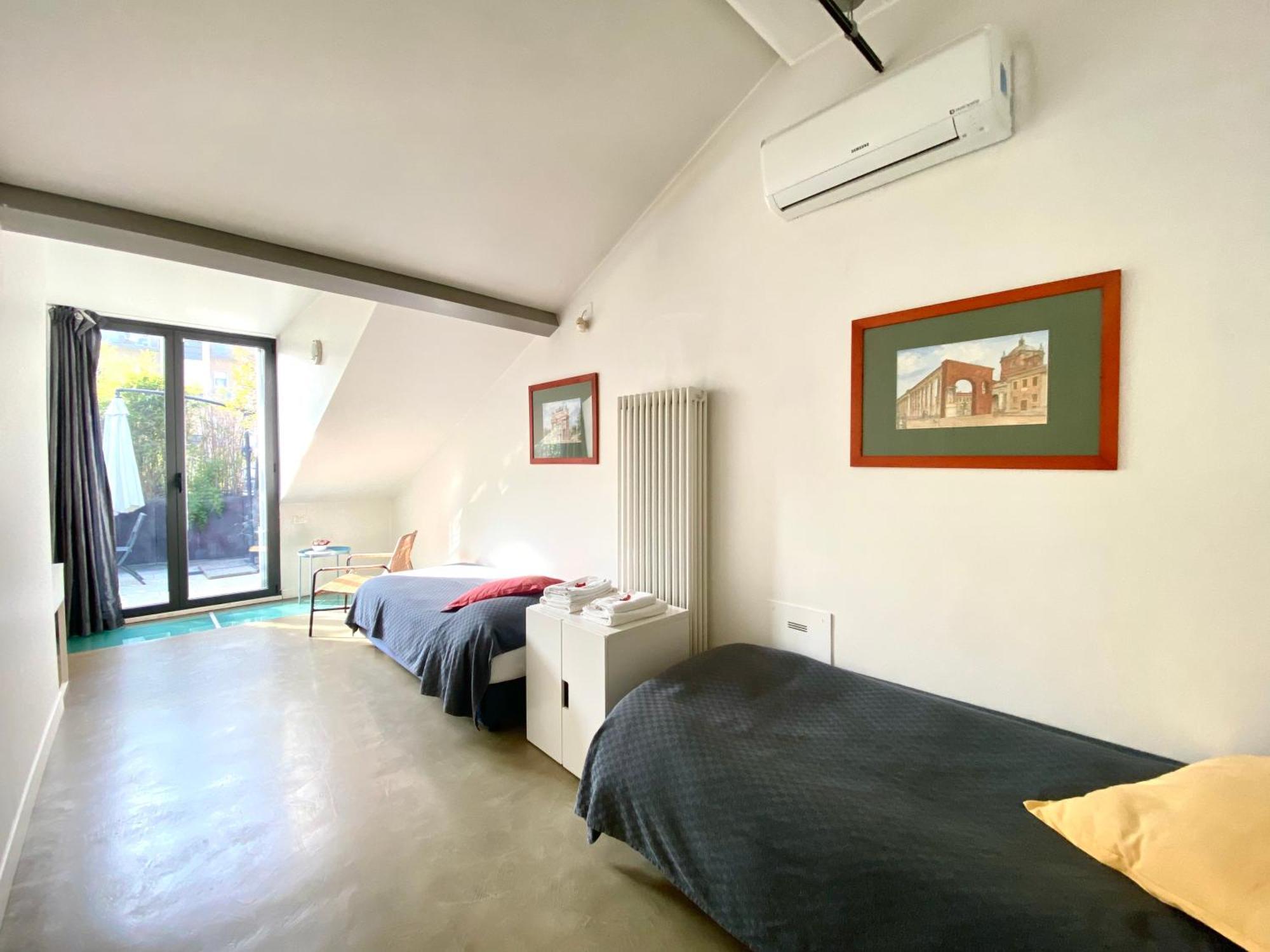 شقة Loft Sant Ambrogio With Terrance ميلان المظهر الخارجي الصورة